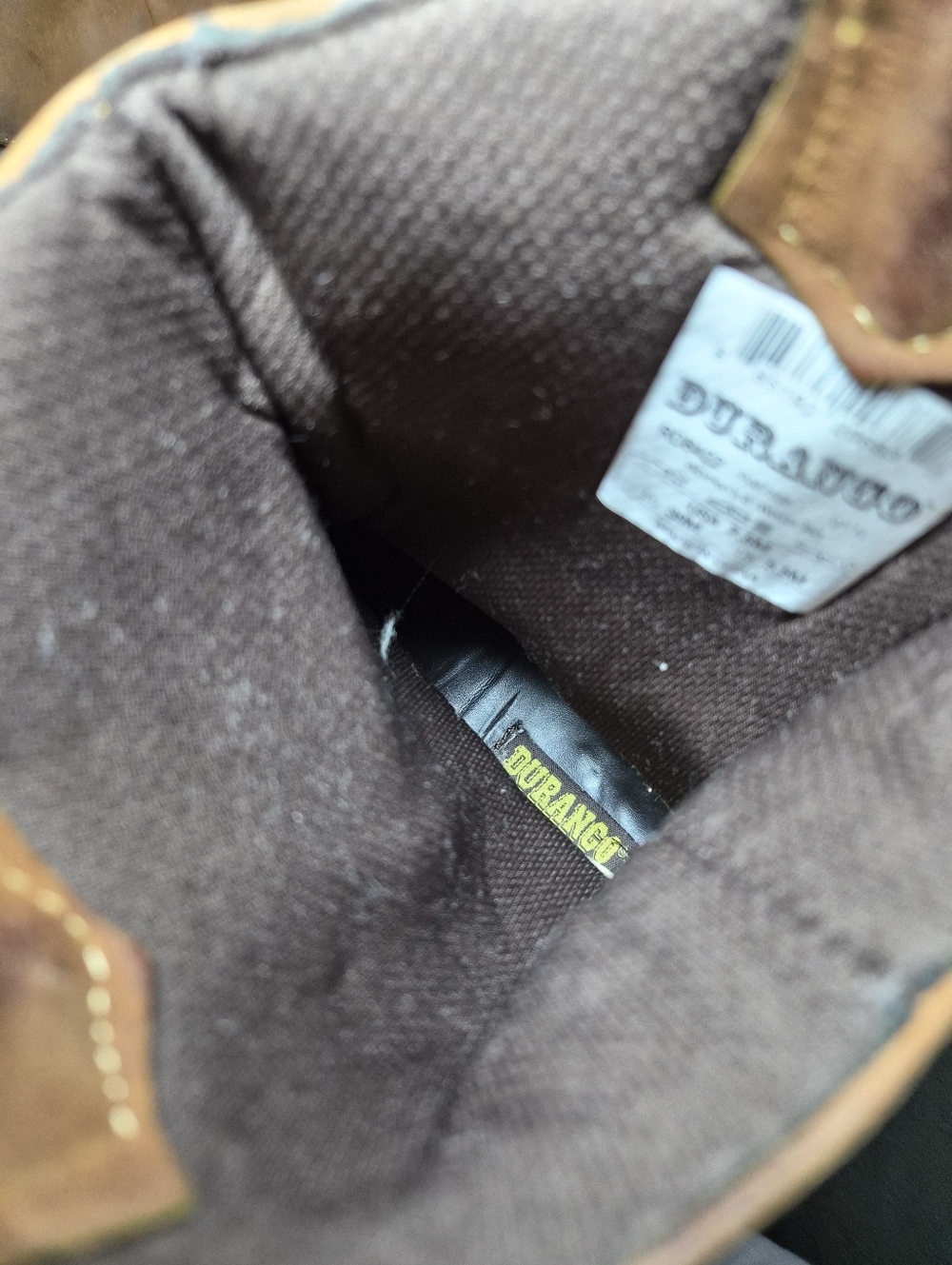 Cowgirl Boots Crush By Durango Brown Western Ankle Booties - Picture 3 of 12